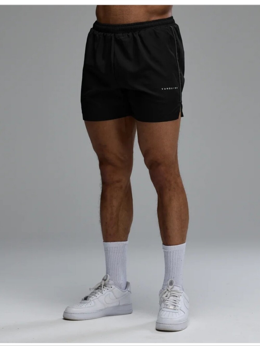VANQUISH ACADEMY BLACK PERFORMANCE SHORT